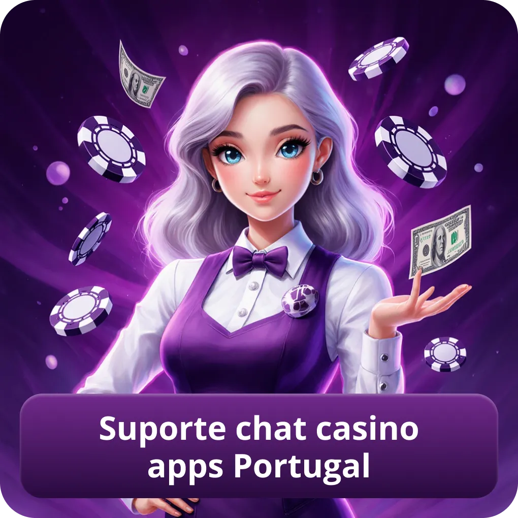 Suporte chat casino apps Portugal